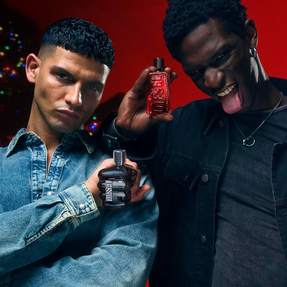 Diesel D Red Luxury Eau de Toilette Fragrance Spray for Men